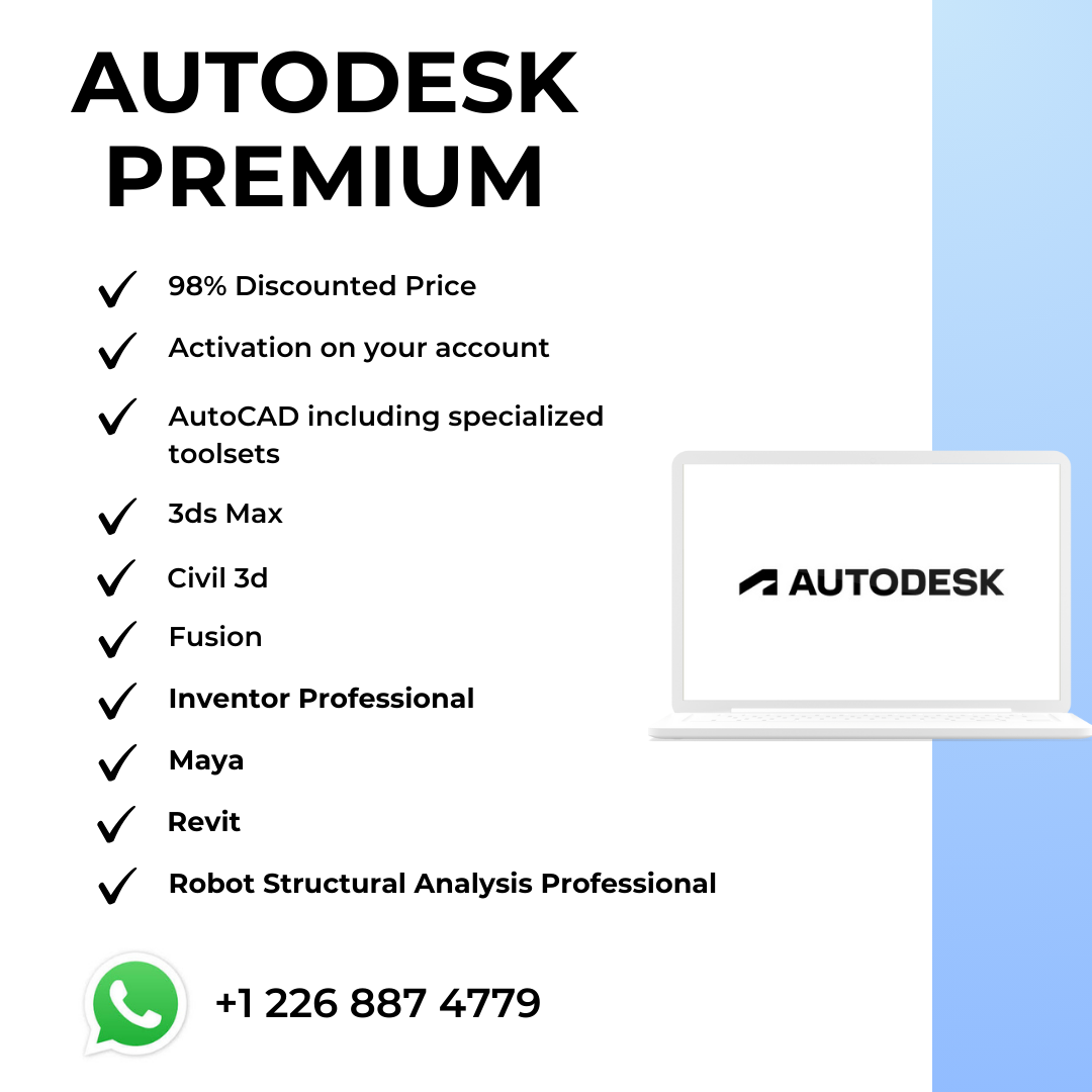 Autodesk Premium - 2 Year Activation on Your Account