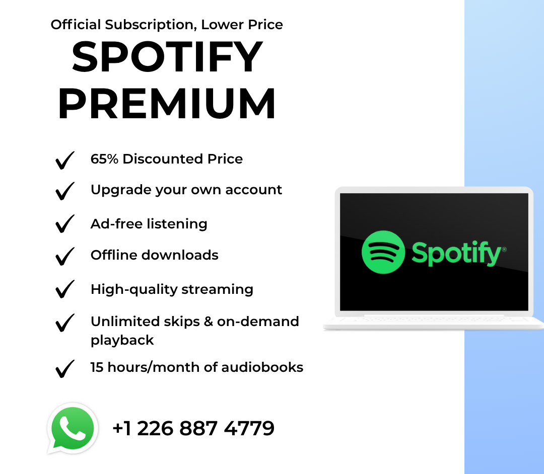 Spotify Premium - 1 Year Activation on Your Account